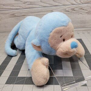 Baby Ganz Blue Dashing Monkey Plush Stuffed Zoo Crib Animal Toy‎ Shower Gift 13"